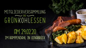 Mitgliederversammlung und Grünkohlessen 2020 OsnaBRÜCKE