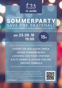Flyer Sommerparty 2018